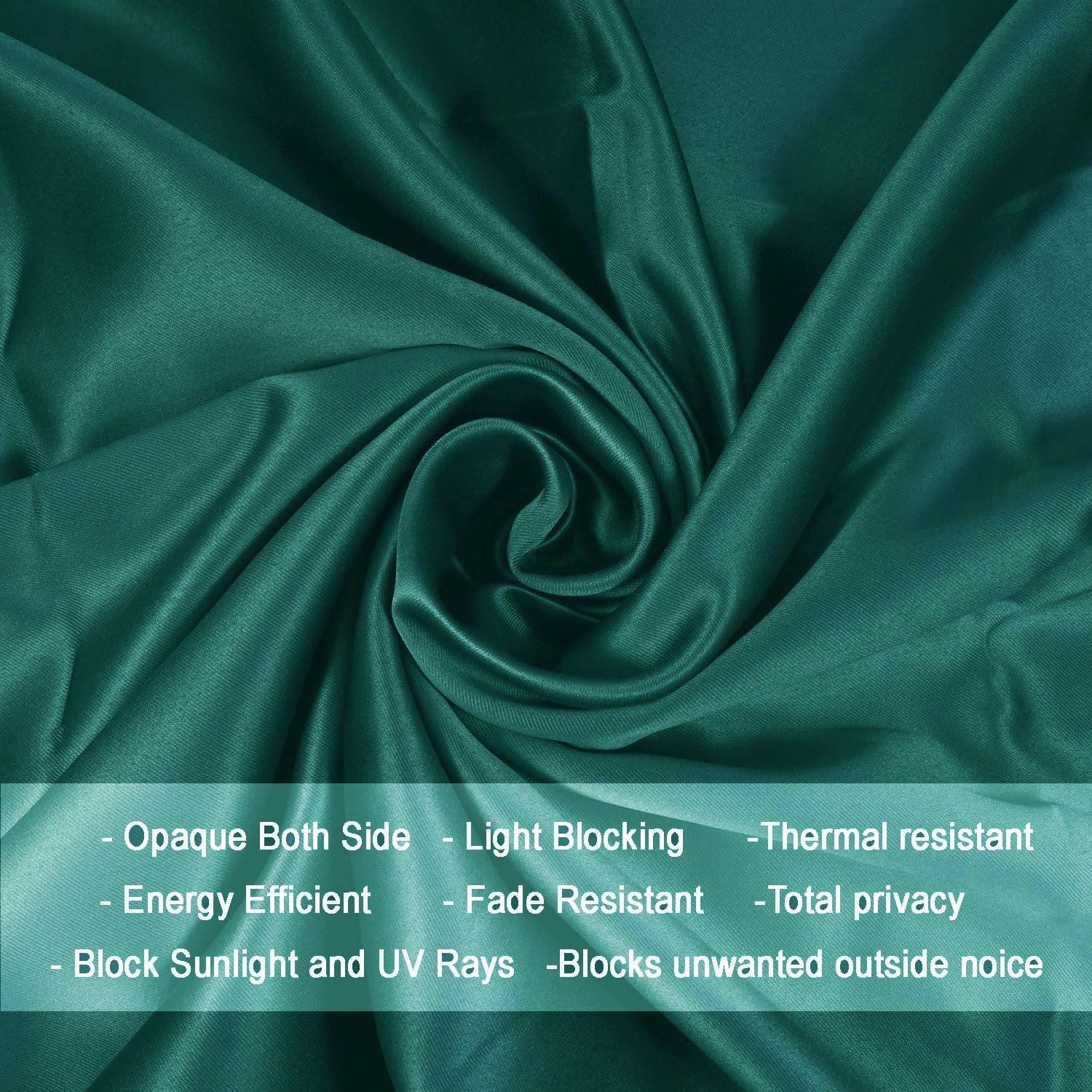 Homemonde Room Darkening Curtain For Window 5 Feet Single Pcs - Heavy Polyester 75% Blackout Thick Curtains, Room Privacy And Th